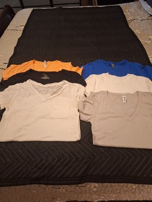 Women s T-Shirts Lot of 6 Assorted Brands Colors Sizes Casual Short Sleeve Tops