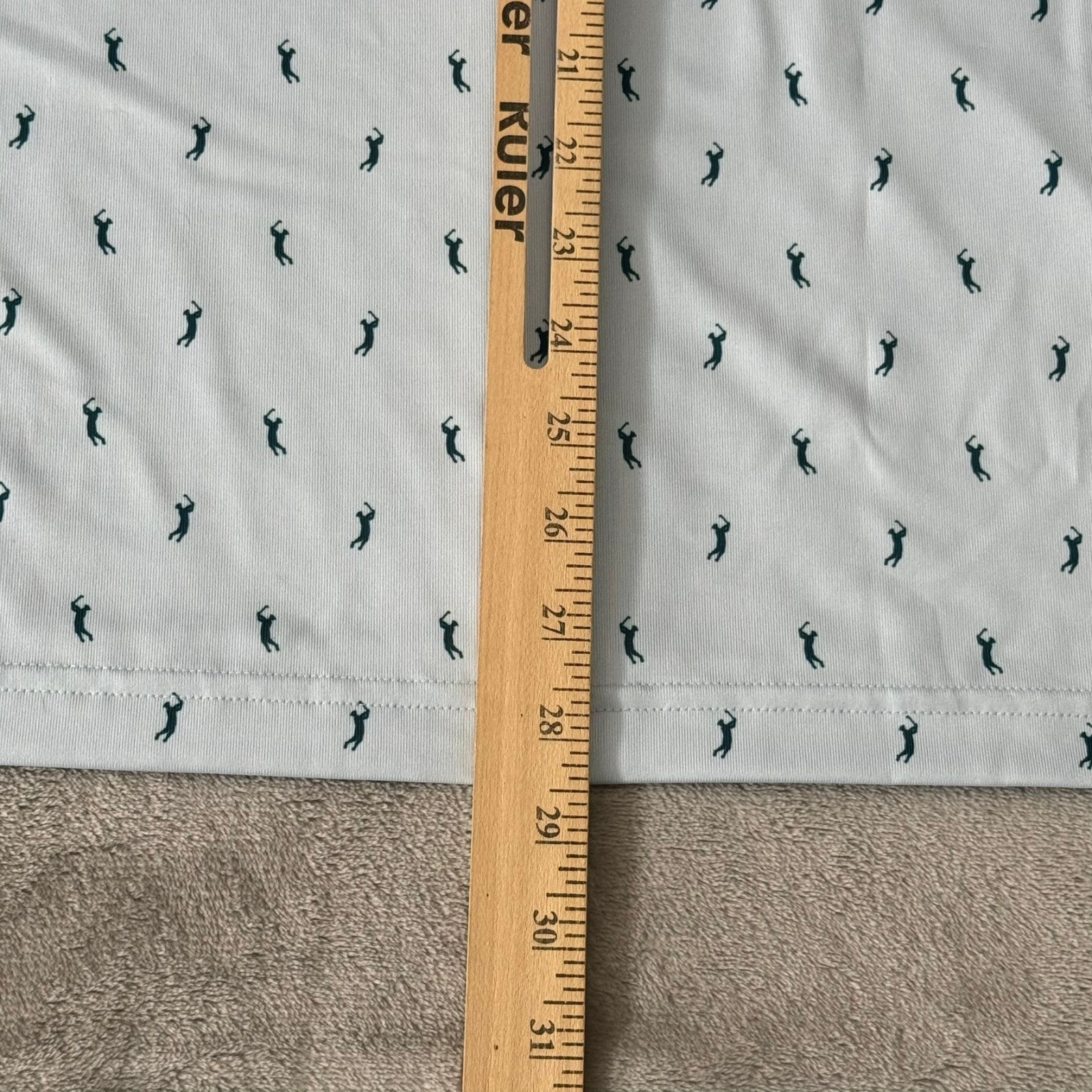 Lacoste Sport Performance Polo Shirt Mens 3 Small Blue Golf AOP UPF $120 New NWT thumbnail 6