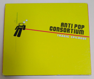 ANTI-POP CONSORTIUM - Tragic Epilogue 2 CD digipak NYC 2000 Beans Hip-Hop