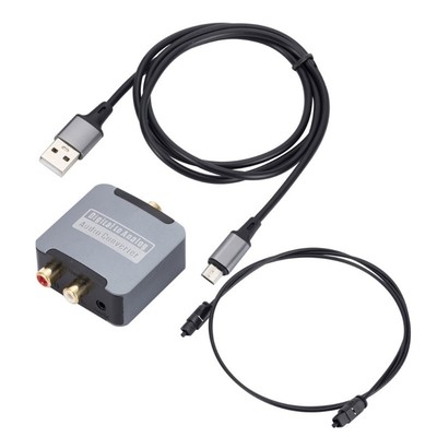 Digital To Analog Sound Converter 3.5mm Suitable For TV Sound Digital