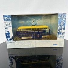 Corgi OM43513 Double Deck Balloon Tram Blackpool  HMS Coastguard 1:76 Ltd Ed