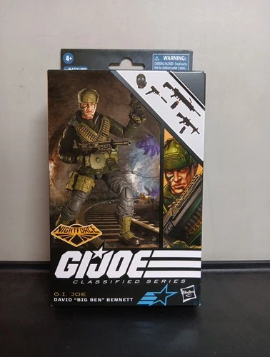 GI Joe Classified NIGHT FORCE DAVID "BIG BEN" BENNETT #77 Hasbro Walmart
