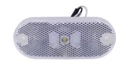 Jokon LED Begrenzungsleuchte PLR2002 Weiss FüR PKW AnhäNger, 12V