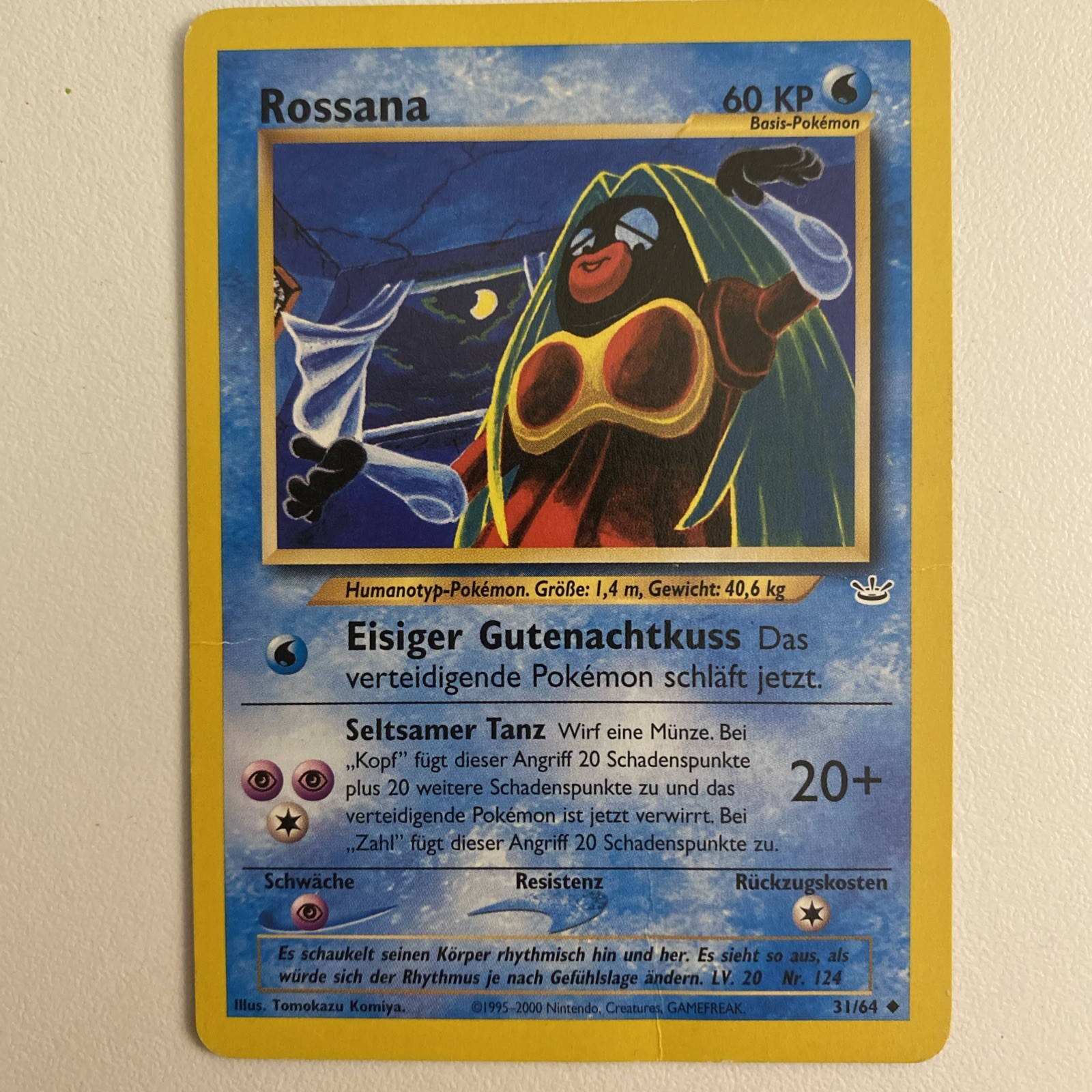 Pokemon Neo Revelation 31/64 Jynx Rossana German