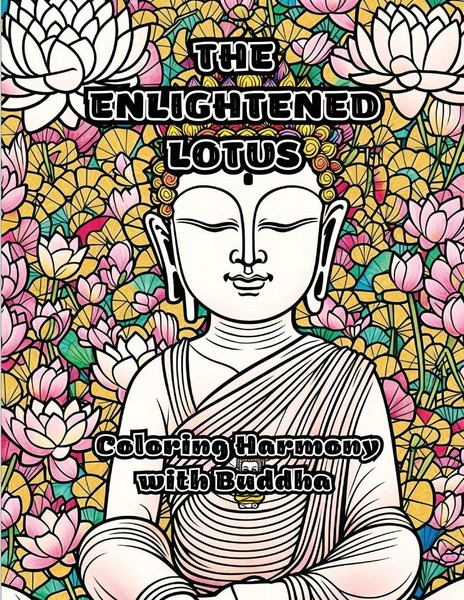 ColorZen | The Enlightened Lotus | Taschenbuch | Englisch (2023) | ColorZen-image