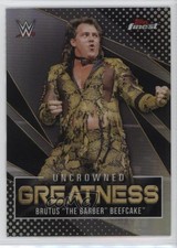 2021 Topps Finest WWE Uncrowned Greatness Brutus The Barber Beefcake #UG-2 8x7
