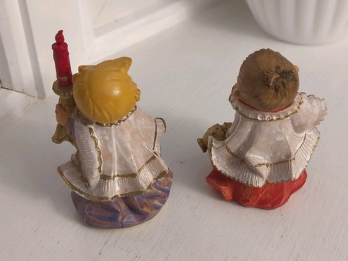 Vintage 1987 Fontanini Simonetti Italien Chor Altar Junge Mädchen Weihnachtsfiguren - Bild 14 von 20