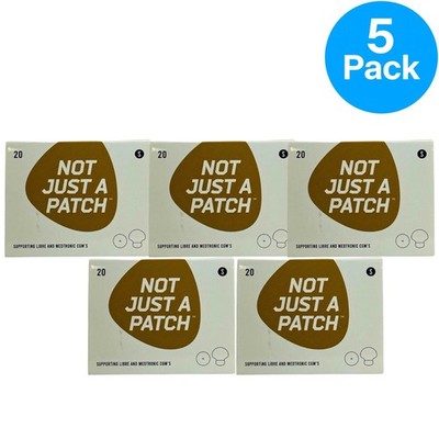 Not Just A Patch CGM Adhesive Patches Supporting Libre and Medtronic 20ct 5 Pack