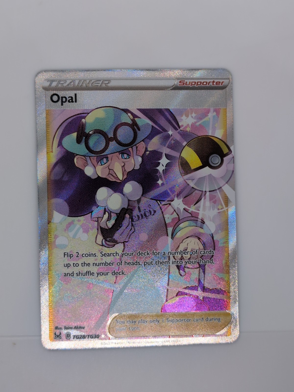 Opal TG28/TG30 Near Mint | Lost Origin Trainer Gallery Ultra Rare
