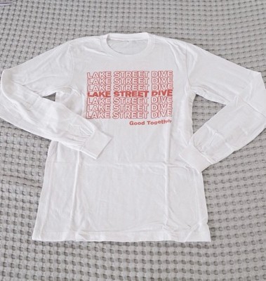 Lake Street Dive White Long Sleeve Good Together Shirt - Size Extra Small XS