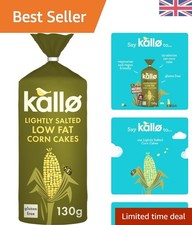 Healthy Lightly Salted Corn Cake Thins, 130g -  & Gluten-Free Snack Delight