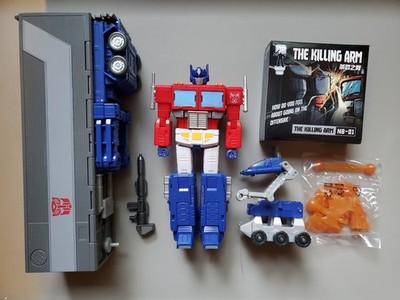 Transformers Studio Series 86 Commander Optimus Prime + Killing Arm Upgrade Kit