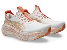 ASICS GEL-NIMBUS 28 TOKYO 1013A207 100 White Apricot Crush Running Shoes