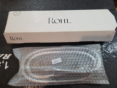 Rohl 16295APC 59'' Double Spiral Metal Shower Hose Polished Chrome 1/2''F x 1/2''F