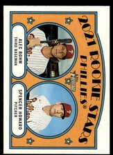 2021 Topps Heritage Alec Bohm Rookie Philadelphia Phillies #11