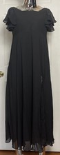 BXZ Junior Teen Girls Black Formal Dress Gown size 15