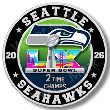 Seattle Seahawks Super Bowl 60 Champs 2026 Vi...