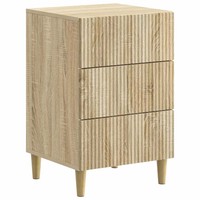 Nachttisch Sonoma-Eiche 43X41X66,5 Cm Holzwerkstoff Kommode Schlafzimmer