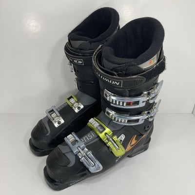 Salomon XWave 6.0 Ski Boots Size 26 Men's US 8 Black Thermic Fit Sensifit