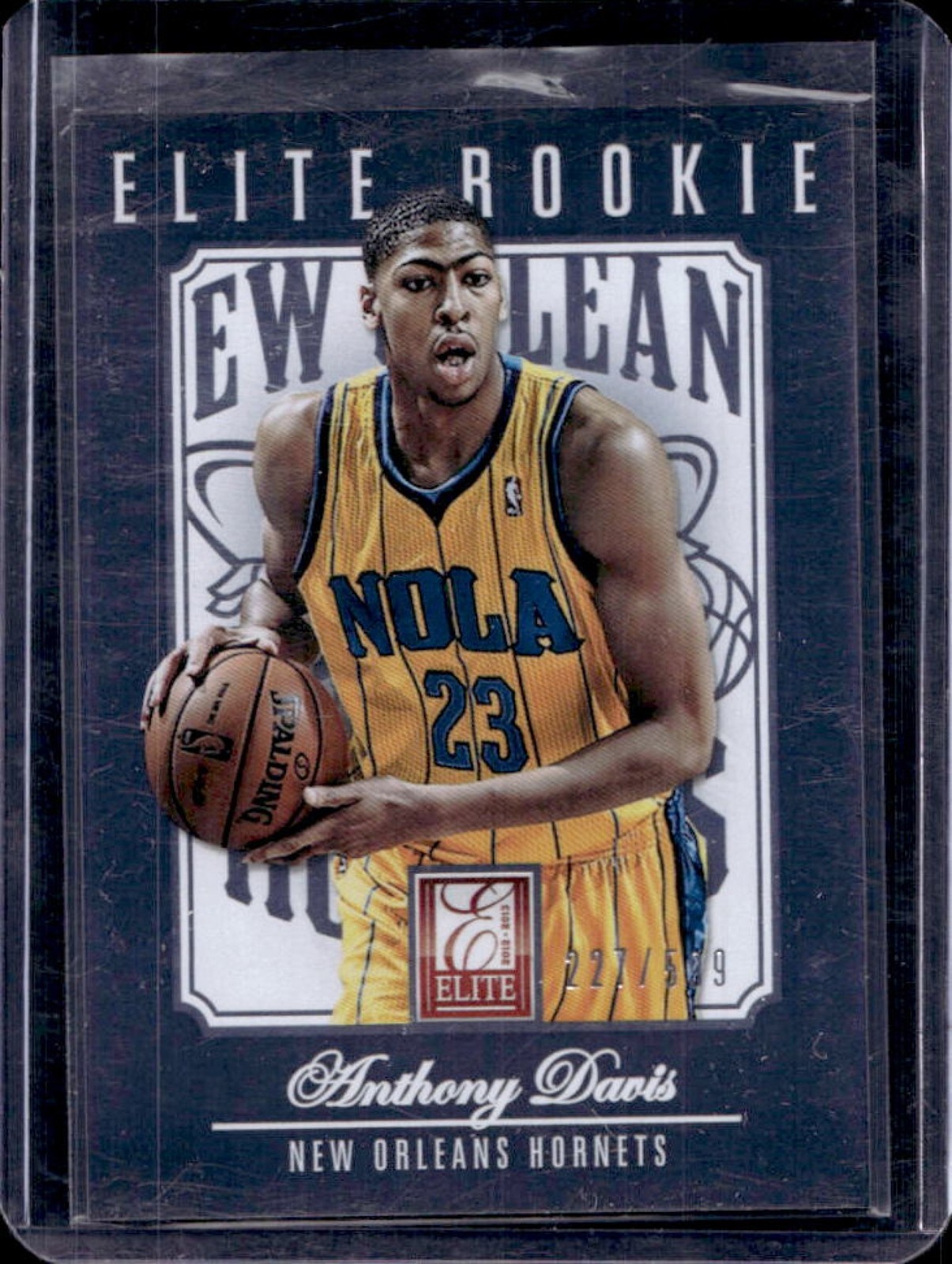 2012-13 Elite Anthony Davis Rookie RC #/599