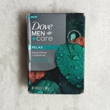 Dove Men Care Relax Eucalyptus Cedar Oil Cleansing Bar 5 oz Each