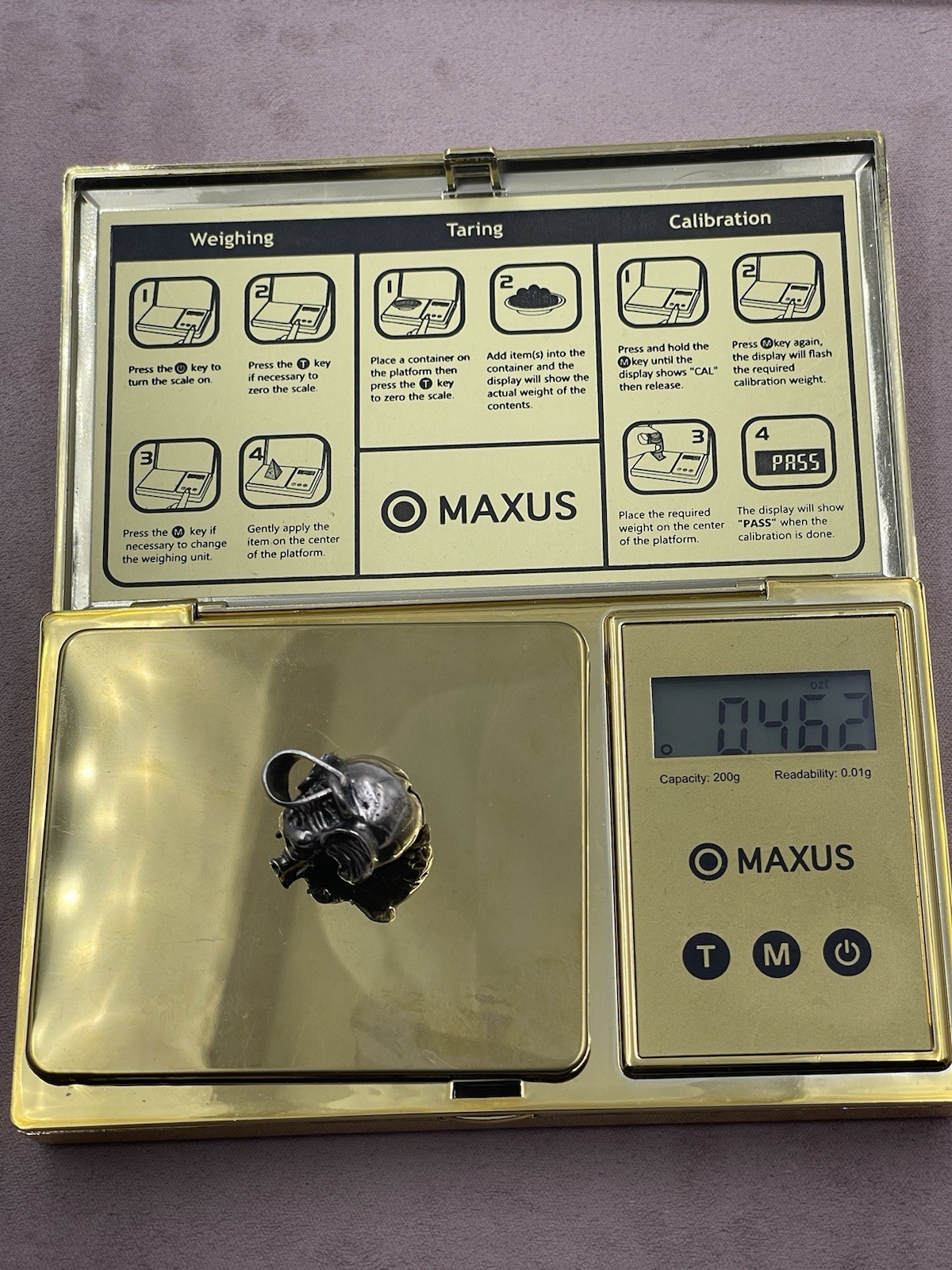 Vintage Authentic Solid elephant 925 Sterling Sil… - image 10