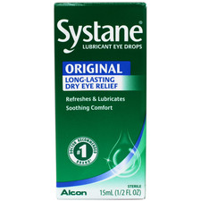 Systane Lubricant Eye Drops  Original Long-lasting Dry Eye Relief - 15ml