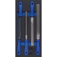 BGS Werkstattwageneinlage 1/3 FEILEN-SATZ 5-TLG. HÖHe 32Mm | 4030