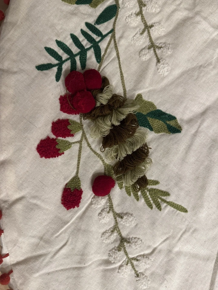 ü Balsam & Fir Trading Company 圣诞树裙。  48 英寸。 — 第 3/4 张图片