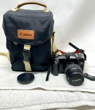 Canon EOS RebelX 35mm Film Camera with 35-80mm 1:4-5.6 Lens, Manual  Bag SH5 