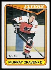 1990-91 O-Pee-Chee Murray Craven #318 Philadelphia Flyers
