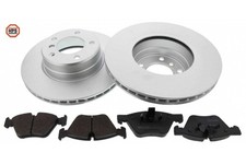 Bremsensatz Scheibenbremse MAPCO 47875HPS für E60 BMW ATE E61 Kreuzschliff 5er