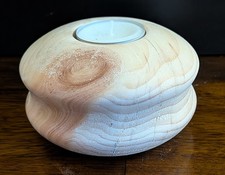 Teelichthalter Kerzenhalter Holz Zirbe Zirbenholz Arve rustikal Deko Geschenk