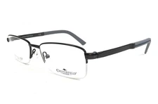Chesterfield Eyeglasses Frames CH863 01G0 Matte Gunmetal Half Rim 53-18-140