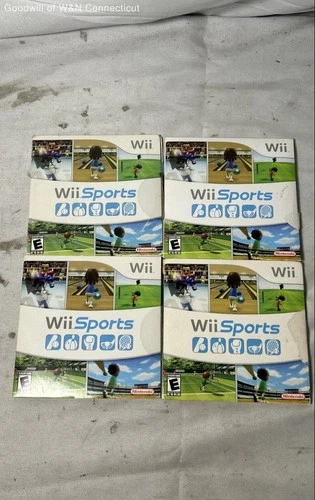 Wii Sports 4 Nintendo Wii Game Lot 2000s