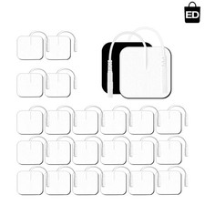 TENS Electrode Pads Self Adhesive Reusable 20Pcs BHK Compatible TENS 7000 3000