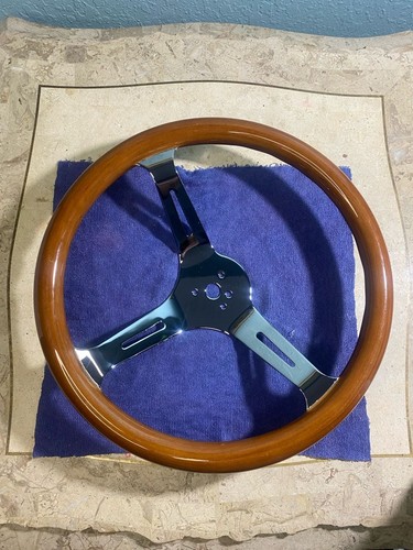 79-4028-7 - EMPI VW Steering Wheel - Classic Light Wood,