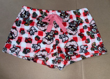 Strawberry Shortcake 2 PACK Plush Sleep Shorts Pajamas SIZE MEDIUM NEW