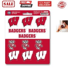 NCAA Unisex-Teen Decal Set Mini 12 Pack
