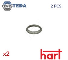 471 568 AUSPUFFROHRDICHTUNG AUSPUFF DICHTUNG HART 2PCS FÜR PEUGEOT 206,307,207