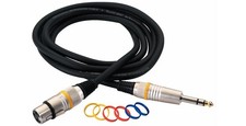 WARWICK RCL 30392 RockCable Mikrofonkabel 2m- XLR (female) / TRS (6.3 mm / 1/4")