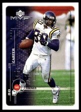 Cris Carter 1999 Upper Deck MVP #103 Vikings NFL READ FREE SHIPPING AutographDen
