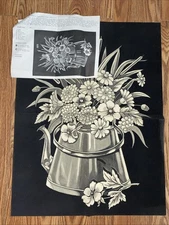 Tri-Chem Liquid Embroidery 7311 Autumn Still Life Picture To Paint 24” x 18”