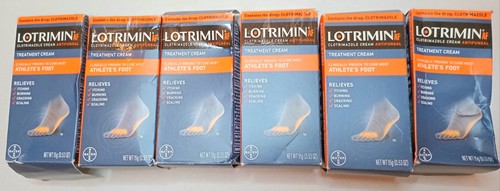 5x Lotrimin AF Antimykotische Creme für Fußpilz 15g EXP 8/2026+ - Bild 3 von 3