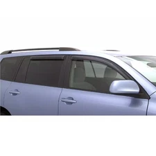 AVS Ventvisor Front & Rear Dark Smoke Window Deflectors for Toyota Highlander