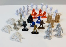 Star Wars Command 2014 Miniatures Hasbro 35 Piece Lot Army Men Ships Figures