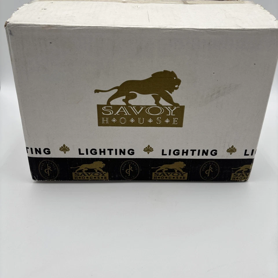 Savoy House Lighting Renaissance Guild 7-31109-1ES-69 CF-Spiral 13W2700k VTG NEW - Image 3 of 4