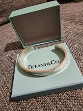 Tiffany & Co T & Co 1837 Cuff Bangle, 925 Silver