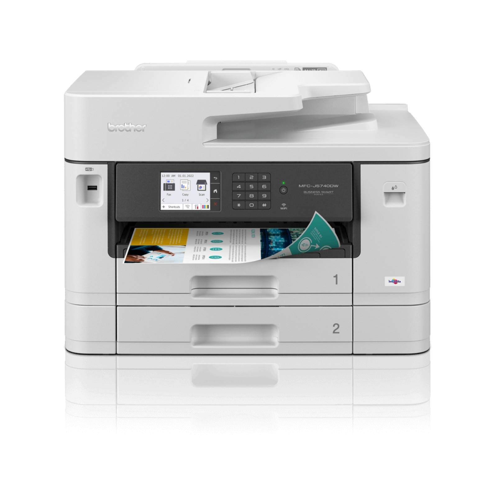 Brother MFC-J5740DW A3 Wireless Multifunction Print Copy Scan & Fax Machine