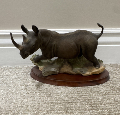 Franklin Mint “African Thunder” mint condition WITH STAND.